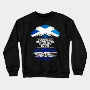 Scottish Grown With Guanaco Roots - Gift for Guanaco With Roots From El Salvador Crewneck Sweatshirt